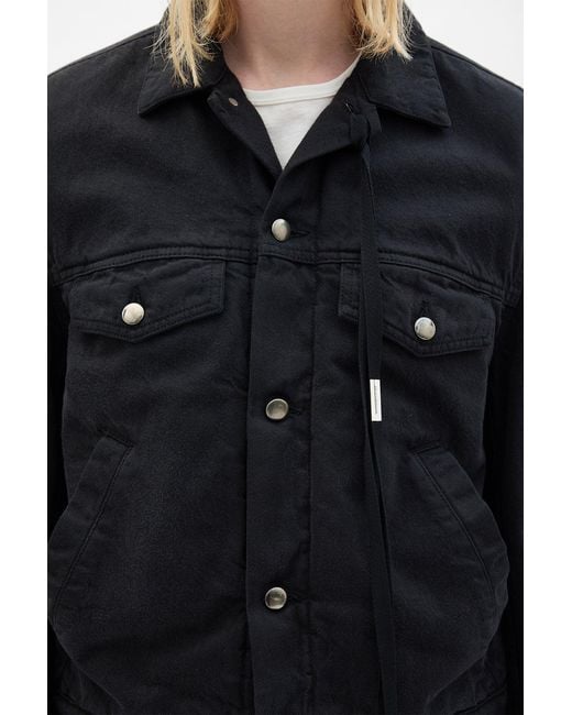 Ann Demeulemeester Black Raf 5 Pockets Standard Blouson for men