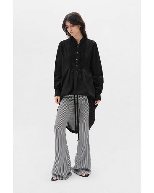 Ann Demeulemeester Black Ati High Comfort Shirt