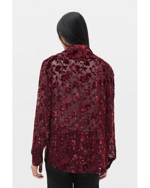 Ann Demeulemeester Red Andre Classic Shirt for men