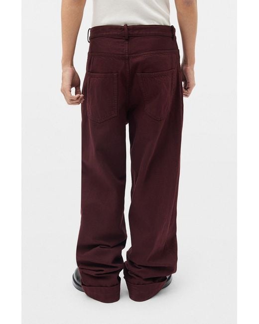 Ann Demeulemeester Purple Michael High Comfort Trousers for men