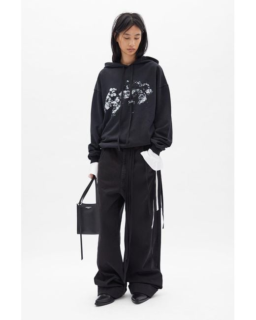 Ann Demeulemeester Blue Cara Comfort Hoodie Sweatshirt