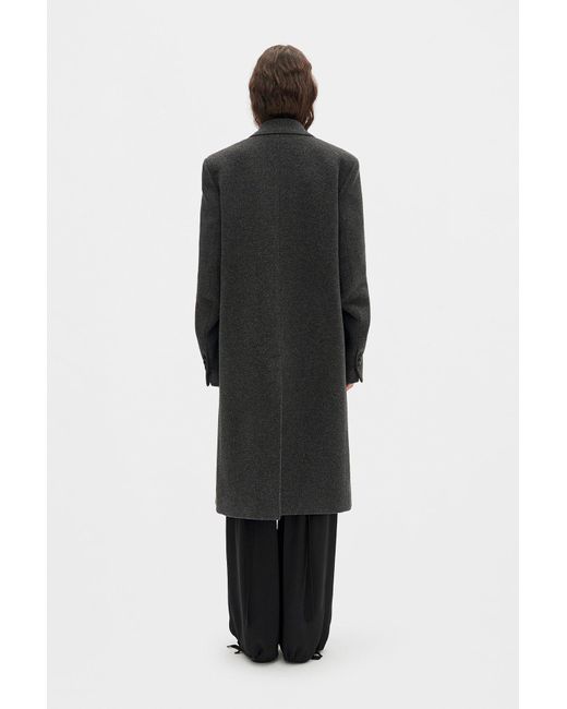 Ann Demeulemeester Black Viv High Comfort Tailored Coat