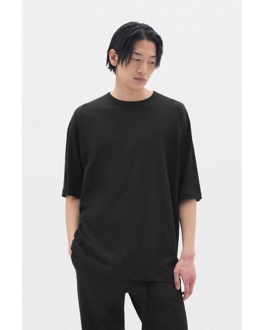 Ann Demeulemeester Black Dieter High Comfort Fit T-Shirt for men