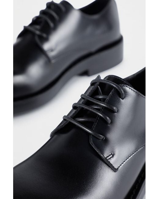 Ann Demeulemeester Black Agaton Derby Shoes for men