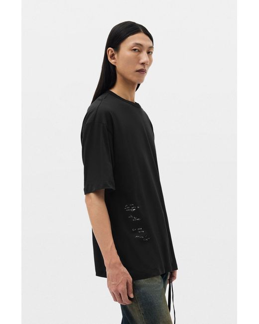 Ann Demeulemeester Black Dieter Comfort T-Shirt for men