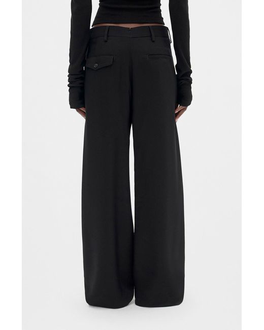 Ann Demeulemeester Black Anneke Comfort Tailored Trousers