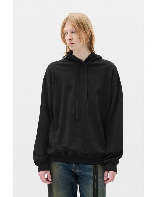 Ann Demeulemeester Black Bardi Comfort Hoodie Sweatshirt for men