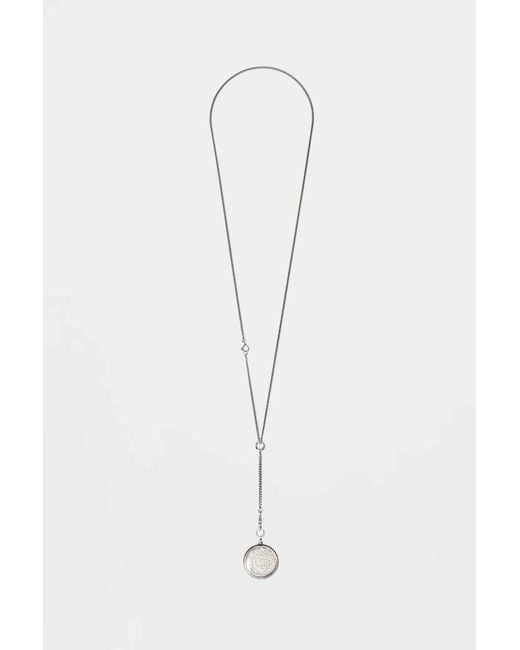 Ann Demeulemeester Metallic Elsu Medallion Necklace