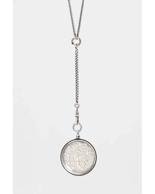 Ann Demeulemeester Metallic Elsu Medallion Necklace