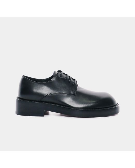 Ann Demeulemeester Leather Olivier Derby Shoes in Black | Lyst