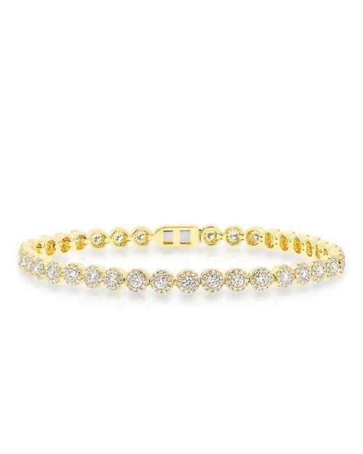 Anne Sisteron 14kt Yellow Gold Diamond Love Collection Luxe Tennis Anne Sisteron 14kt Yellow Gold Diamond
