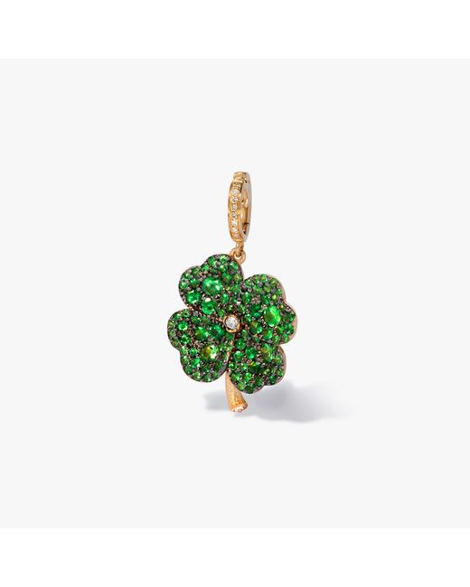Annoushka Green Mythology Clover Charm Pendant
