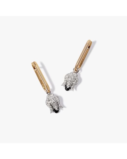 Annoushka Metallic Tulips Drop Earrings