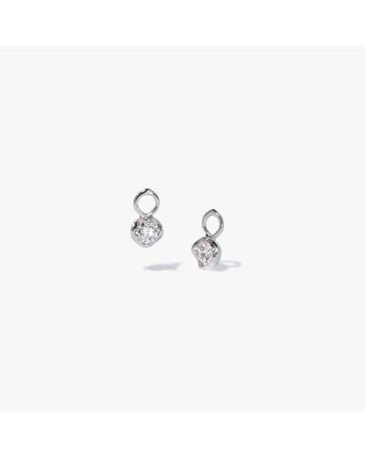 Annoushka White Whoopsie Daisy 0.20Ct Diamond Earring Drops