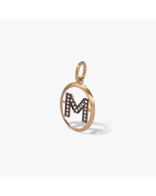 Annoushka Metallic Initials M Pendant