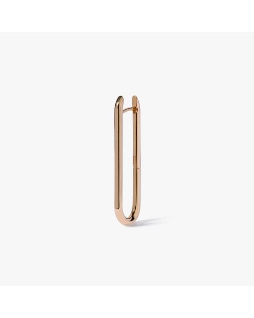 Annoushka White Knuckle Long Hoop Earring