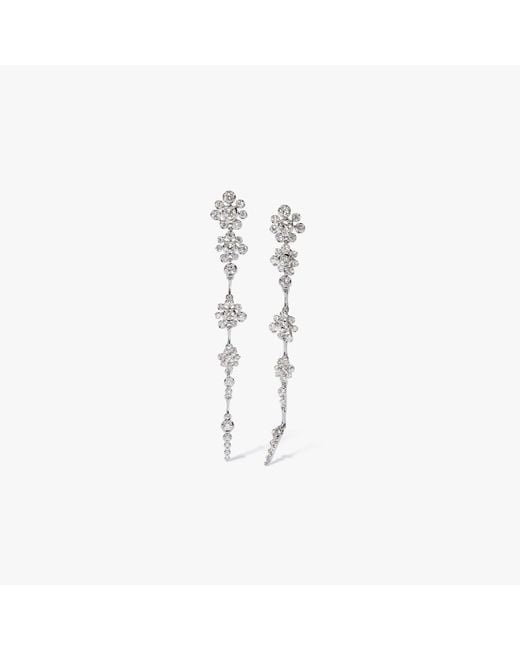 Annoushka Whoopsie Daisy 18ct White Gold Diamond Earrings