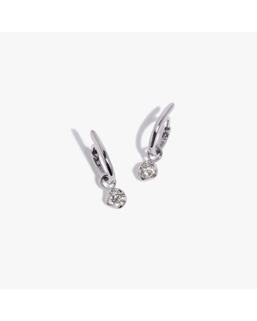 Annoushka Metallic Six Hoop Whoopsie Daisy 0.20Ct Diamond Earrings