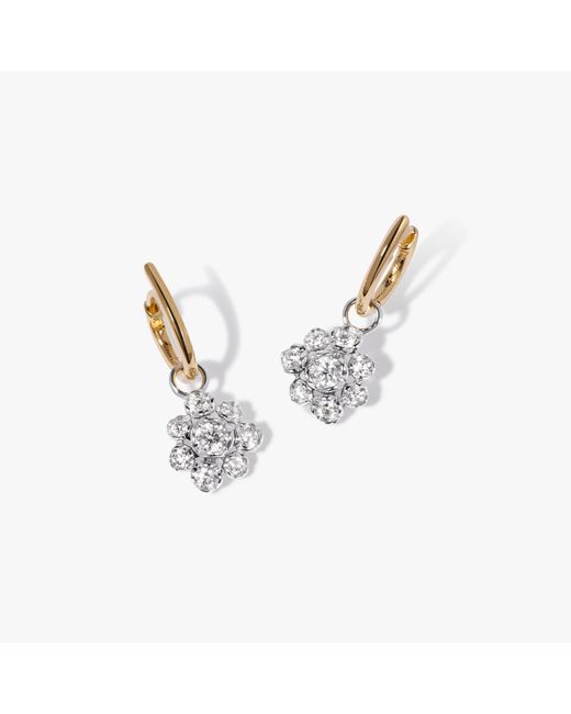 Annoushka Metallic Whoopsie Daisy Diamond Earrings
