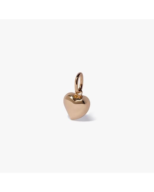 Annoushka Metallic 18ct Yellow Gold Small Heart Charm Pendant