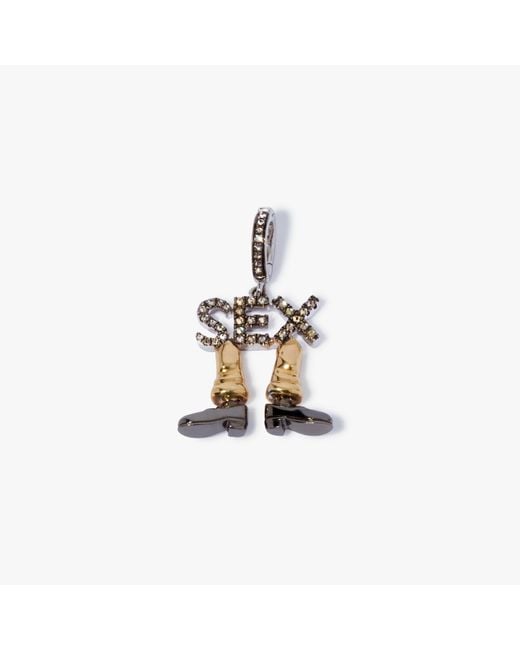 Annoushka White Sex On Legs Charm Pendant for men