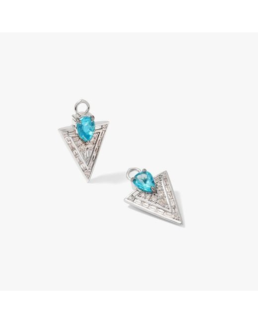 Annoushka Blue Flight Arrow Earring Drops