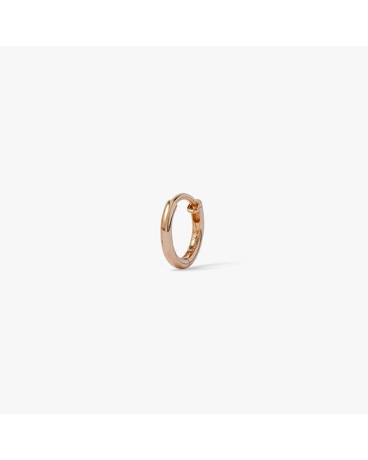 Annoushka Metallic 14ct Yellow Gold Small Hoop Earring for men