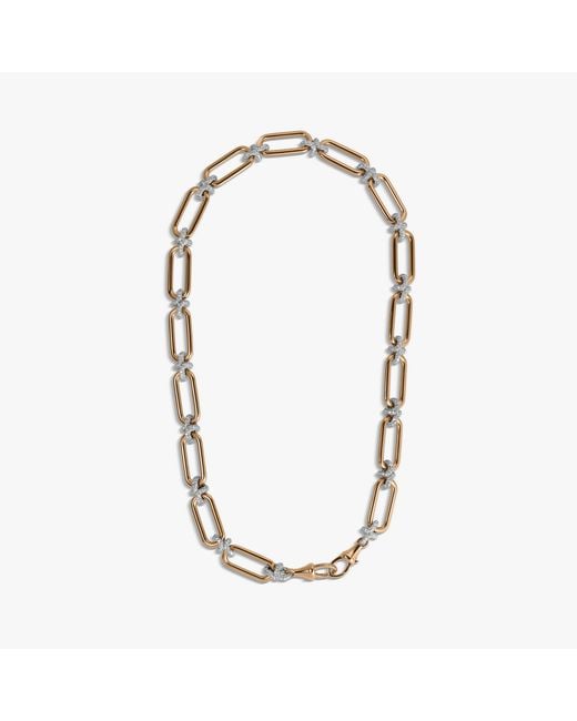 Annoushka Metallic Knuckle Heavy Chain Necklace