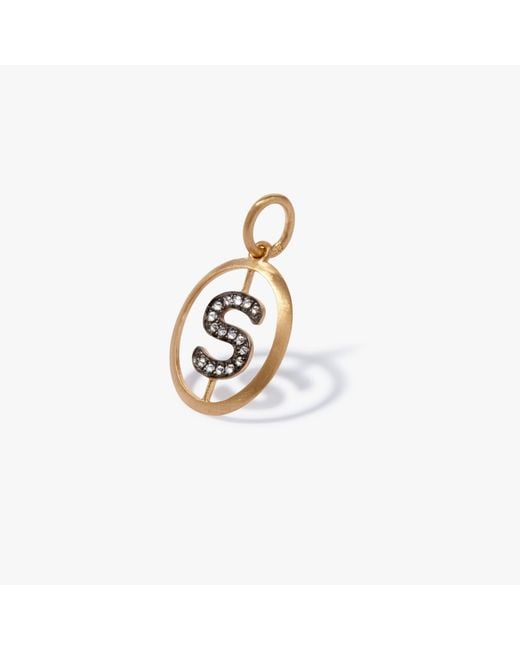 Annoushka Metallic Initials S Pendant