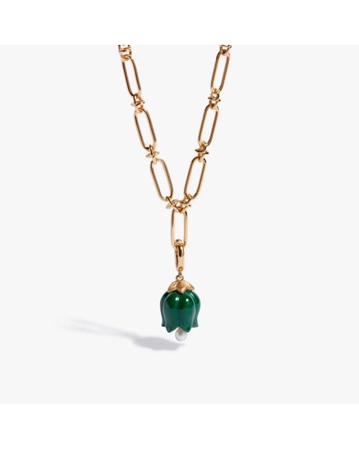 Annoushka Metallic Tulips & Knuckle Necklace