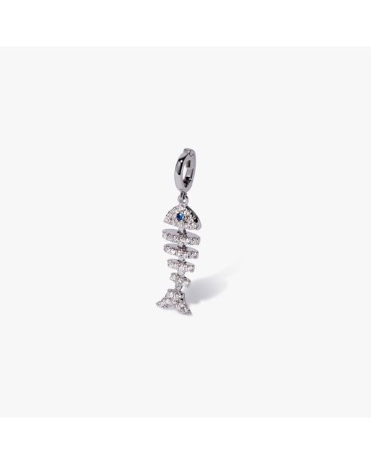 Annoushka White Fish Bones Charm Pendant