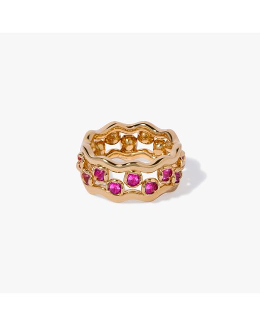 Whoops Stack Annoushka Whoopsie Daisy Sapphire Ring Stack | Lyst