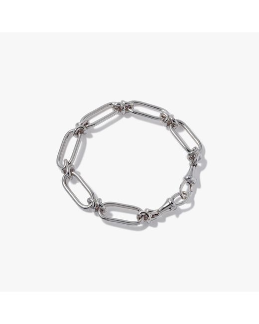 Annoushka Metallic Knuckle Heavy Chain 22Cm Bracelet