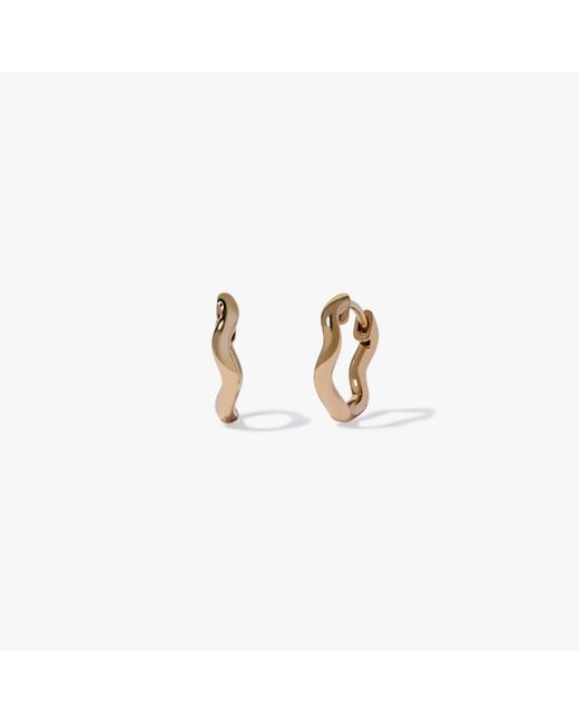 Annoushka Metallic Whoopsie Daisy Small Hoop Earrings