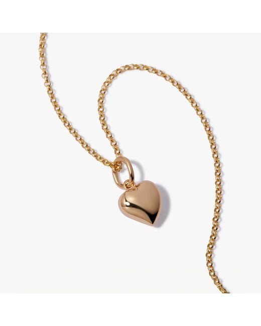 Annoushka Metallic 18ct Yellow Gold Small Heart Necklace