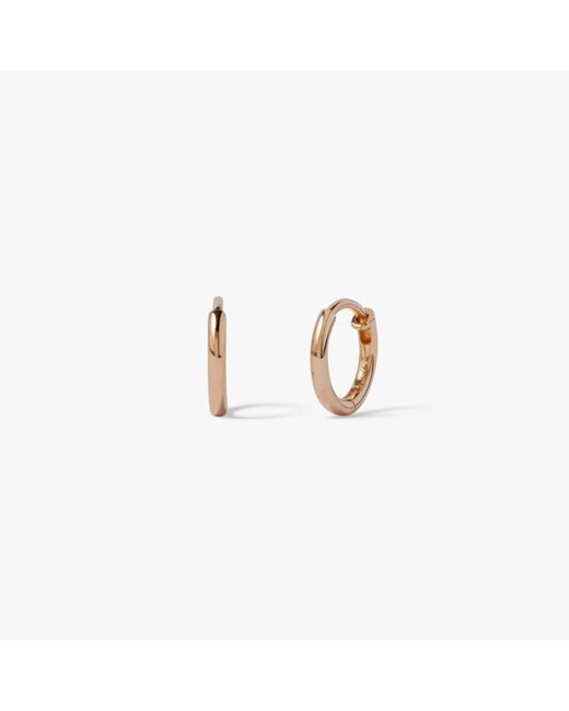 Annoushka Metallic 14ct Yellow Gold Small Hoop Earrings