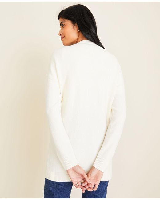 Ann Taylor White Cardigan 2024 www.favors