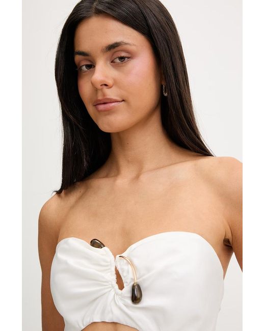 Camicetta di Bardot in White