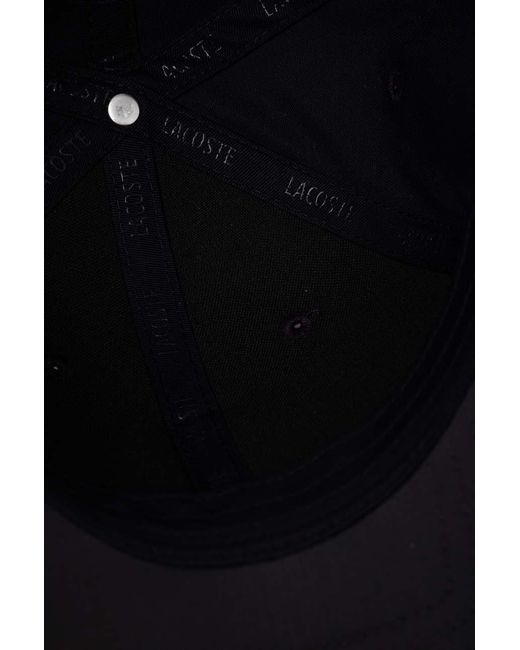 Cappello Da Baseball di Lacoste in Black