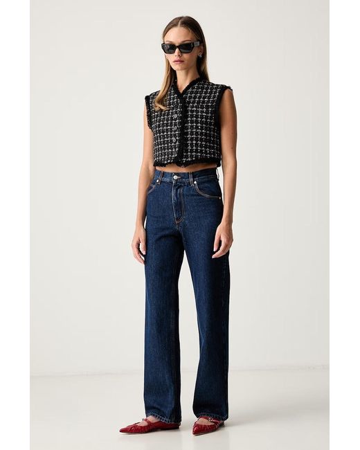 Jeans Regular Da Donna di MSGM in Blue