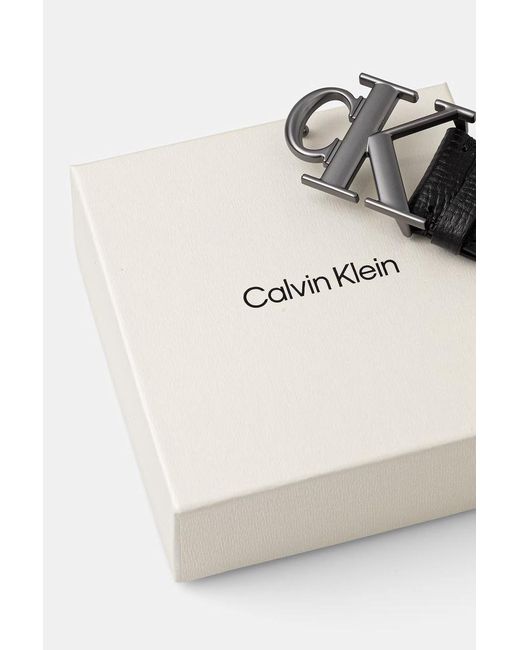 Cintura Da Uomo di Calvin Klein in Black da Uomo