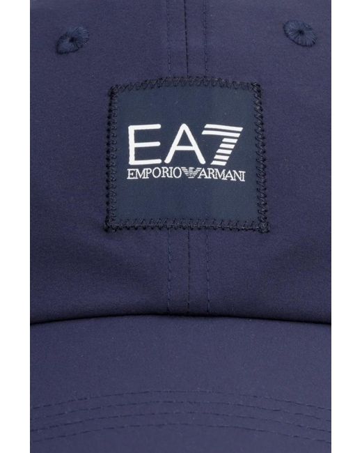 Cappello Da Baseball di EA7 in Blue