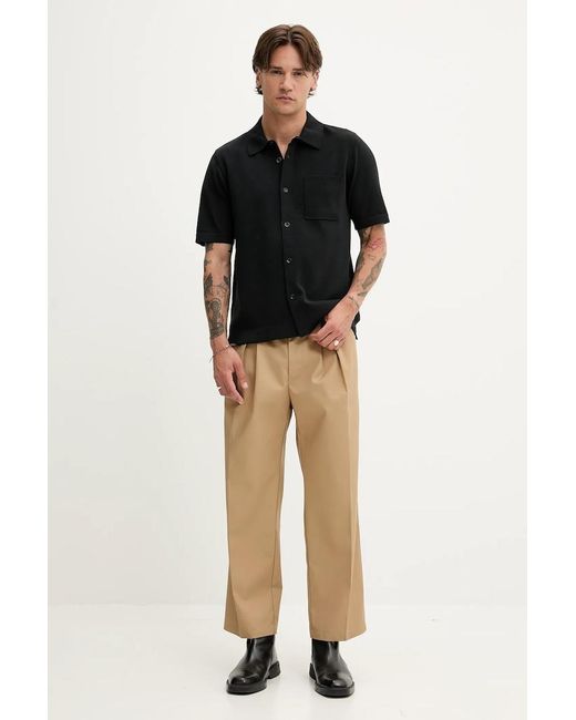 Camicia di Rag & Bone in Black da Uomo