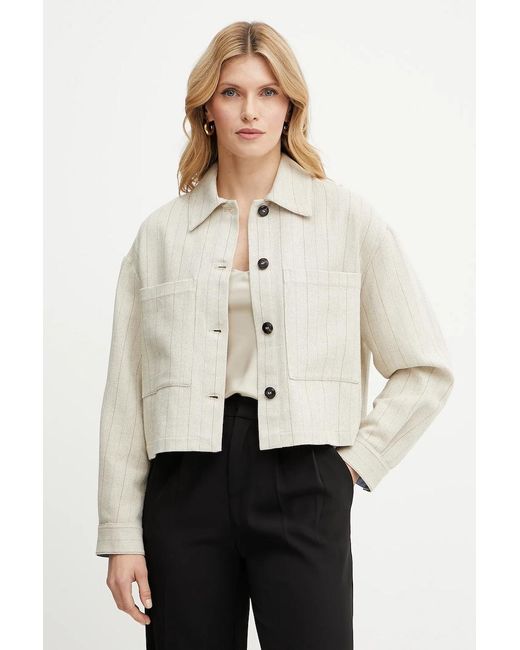 Giacca Camicia di MAX&Co. in Natural