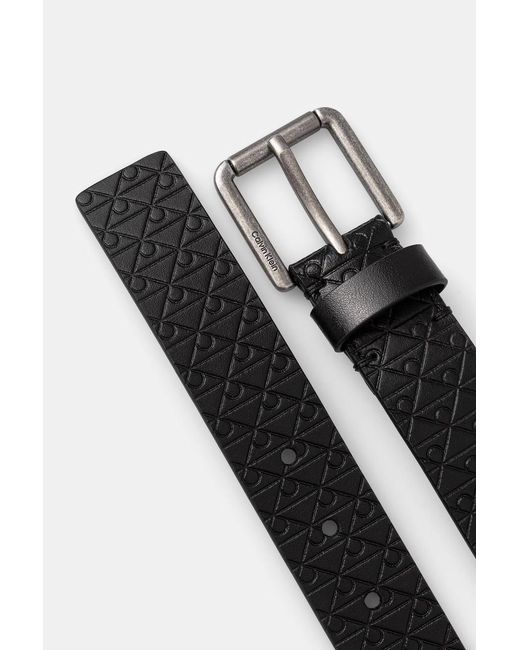 Cintura Da Uomo di Calvin Klein in Black da Uomo