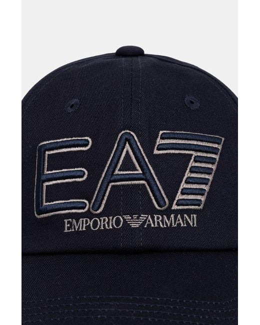Berretto Con Visiera di EA7 in Blue