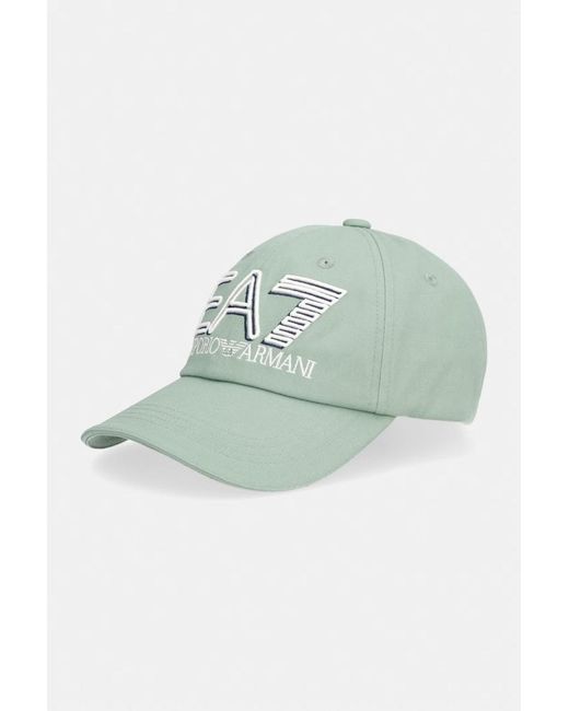 Cappello Da Baseball di EA7 in Green