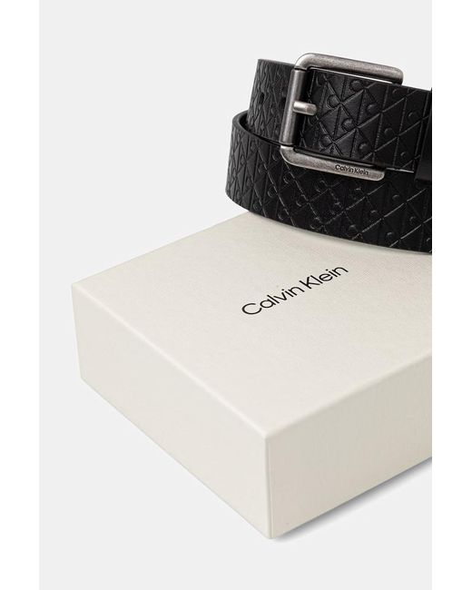 Cintura Da Uomo di Calvin Klein in Black da Uomo