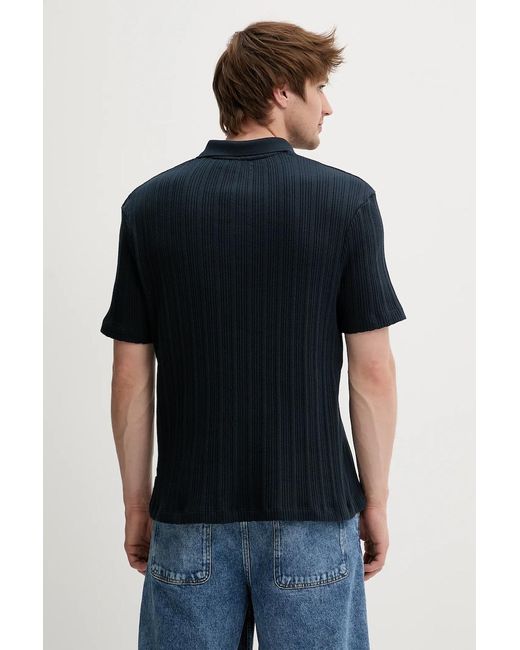 Polo di Samsøe & Samsøe in Black da Uomo