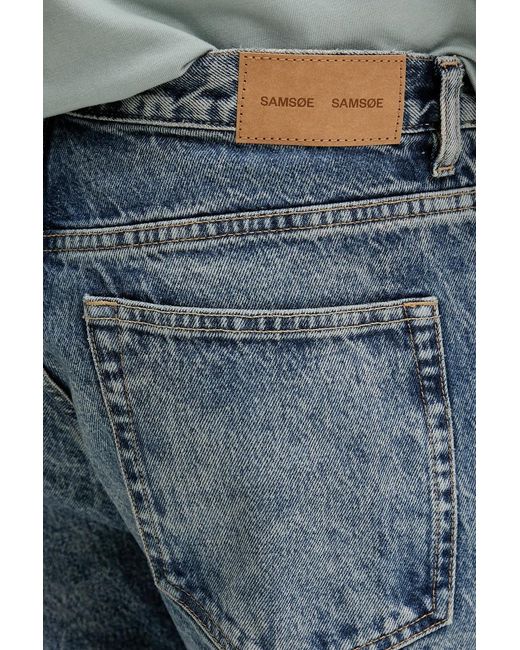 Jeans Saeddie di Samsøe & Samsøe in Blue da Uomo